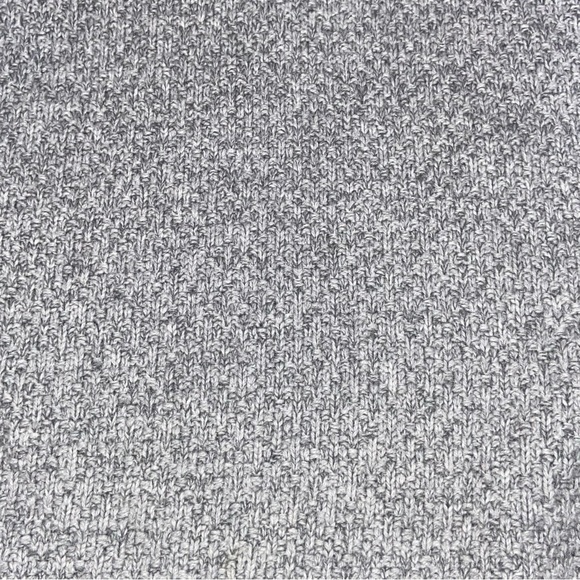 H & M Shawl Neck Wool Blend Gray Knit Sweater - Men’s Large - Picture 10 of 13